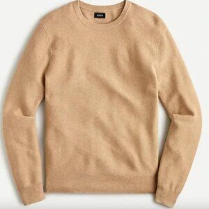 J Crew Cotton garter-stitch crewneck sweater Size Medium